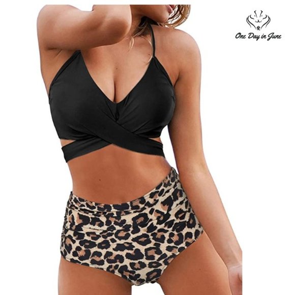 OMKAGI Other - High Waist Push Up Bikini